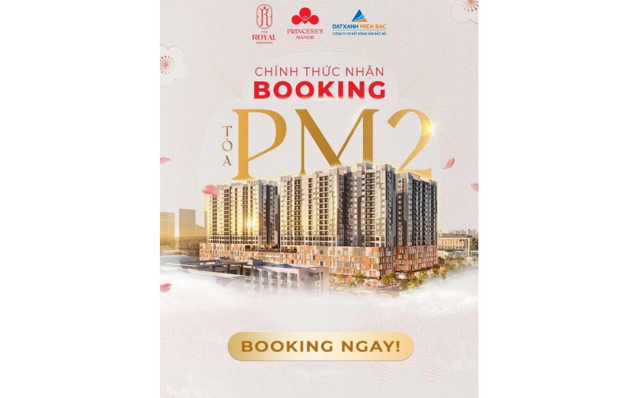 BOOKING PM2 - THE ROYAL RESIDENCES - VINHOMES STAR CITY. ƯU ĐÃI ĐẦU TƯ. HOTLINE: 0966 343 969