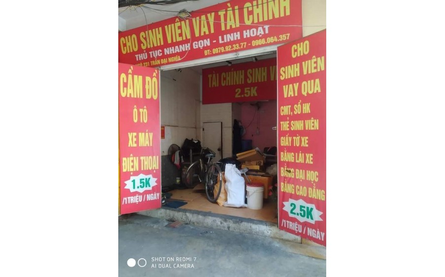 CHO THUÊ MẶT BẰNG KINH DOANH GIÁ CỰC HẤP DẪN TẠI PHỐ TRẦN ĐẠI NGHĨA