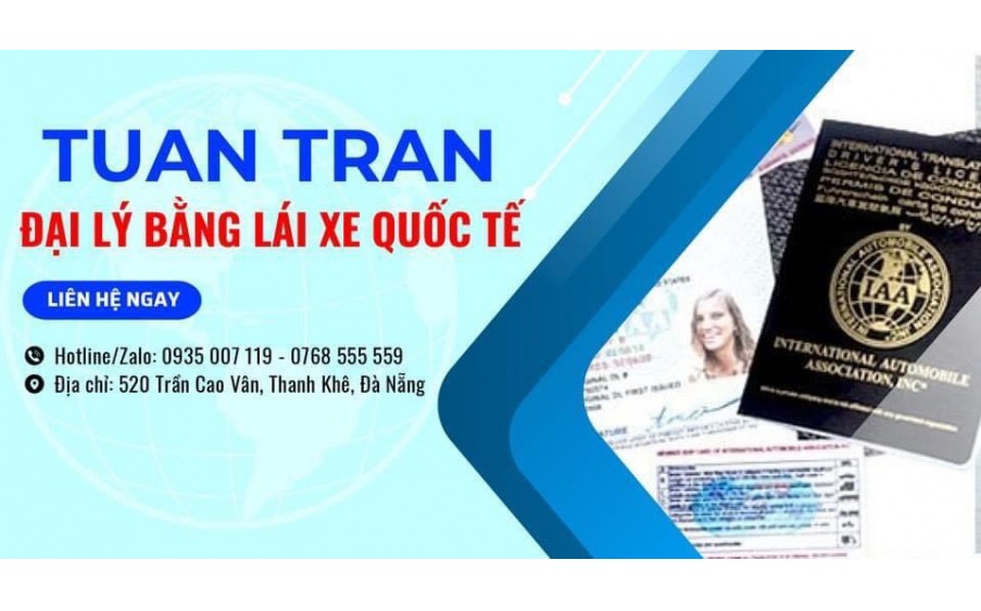 TUẤN TRẦN - Đại lý bằng lái xe quốc tế