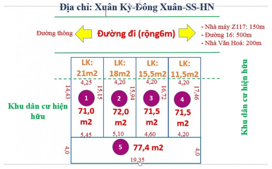 ĐẤT CỘNG HOĂ PHÙ LINH DT 74 M GIÁ CHỈ HƠN TỶ NHẸ DG TRƯỚC RỘNG 5 M