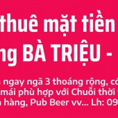 Cho thuê Mặt tiền 10m khu vực sầm uất bậc nhất Tp Huế