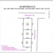 Bán đất thôn Nguyên Khê, xã Nguyên Khê, Đông Anh, Hà Nội