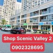 Tại khu căn hộ Scenic Valley 2 Phú Mỹ Hưng mở bán 3 căn shophouse được xây dựng 1 trệt + 1 lầu, 1 số căn sẽ có thêm sân vườn