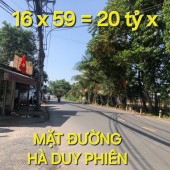 1331m2 có 20 tỷ x Mặt Tiền Khủng Hà Duy Phiên Củ Chi TP.HCM