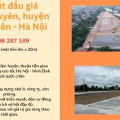 Bán nhanh 3 Lô Đất Liền Kề Đấu Giá - Phú Xuyên, Hà Nội