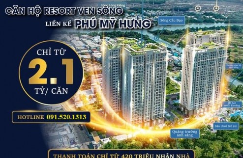 CĂN HỘ KHAI HOAN PRIME NHÀ BÈ, 2.1 TỶ, VAY MIỄN GỐC-LÃI 30 THÁNG, CK 12%