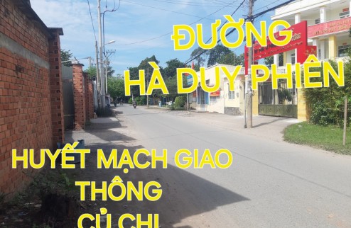 Đất Lô Góc 489m2 có 6 tỷ x Hà Duy Phiên  Củ Chi TP.HCM