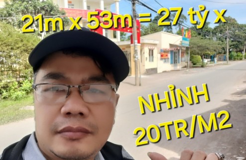 Bán Đất tặng Xưởng 1168m2 có 27 tỷ x Bùi Công Trừng Hóc Môn TPHCM