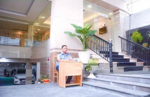 Bán tòa CHDV cao cấp Nguyễn Văn Thương - D1, phường 25, (9,5x22m) 25 phòng, khai thác 180tr/th