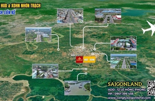 Đất nền sổ sẵn Nhơn Trạch Đồng Nai - Giá Tốt Chốt Nhanh. Saigonland Nhơn Trạch