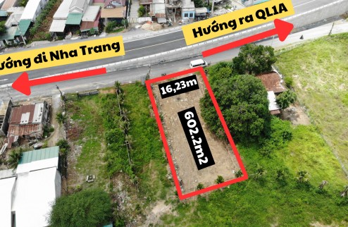 BÁN ĐẤT THỔ CƯ MẶT TIỀN TỈNH LỘ 3, CAM LÂM - PHÙ HỢP XÂY DỰNG KHO XƯỞNG - GIÁ CỰC HẤP DẪN CHỈ 2.950 TỶ!