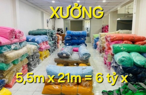 Bán Xưởng 5 tầng 128m2 có 6 tỷ x Lê Văn Khương Quận 12 TPHCM