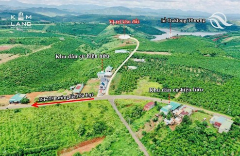 Bảo Lộc 175m2, view hồ đồi DakLong Thượng giá 500tr