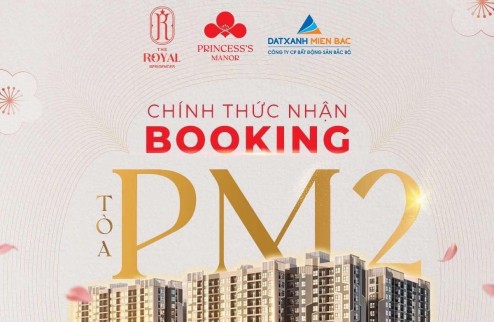 BOOKING PM2 - THE ROYAL RESIDENCES - VINHOMES STAR CITY. ƯU ĐÃI ĐẦU TƯ. HOTLINE: 0966 343 969