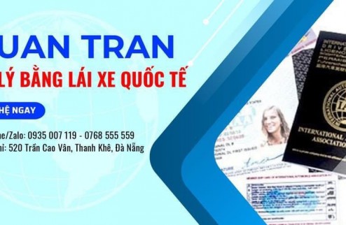 TUẤN TRẦN - Đại lý bằng lái xe quốc tế