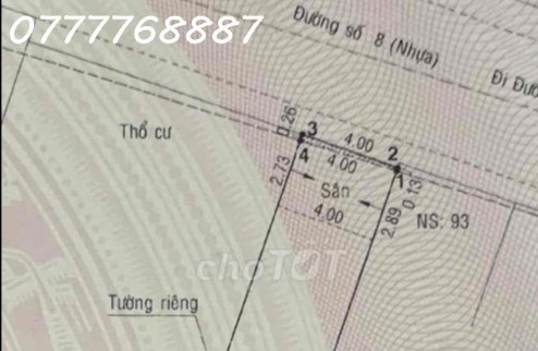 Bán nhà MT kinh doanh chợ Đo Đạc An Phú quận 2 - Cách Trần Não 500m