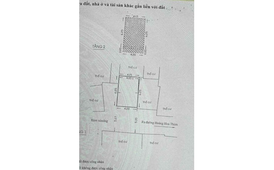 4.15 tỷ HẺM XE HƠI 5chỗ, LÔ GÓC, MỚI ĐẸP 189 Hoàng Hoa Thám 28m2 4.2x7m 2PN