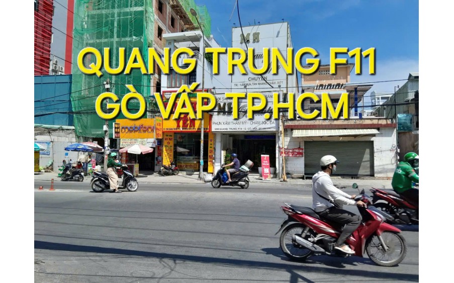 Bao Giá Toàn Sài Gòn 88m2 nhà 2 tầng 7,4 tỷ Quang Trung Phường 11 Gò Vấp TP.HCM