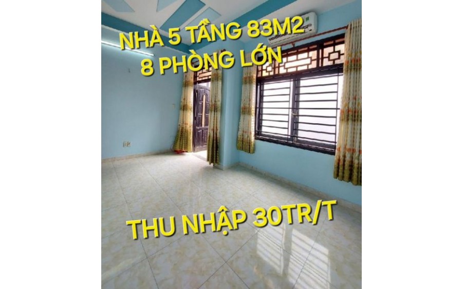 CHDV 15 Phòng 4 tầng 125m2 có 13,5 tỷ Quang Trung Gò Vấp TPHCM