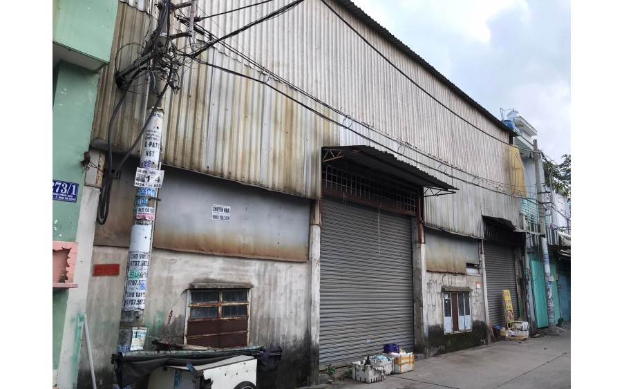 Bán Nhà Xưởng 1/ Đường Phan Anh, P. Bình Trị Đông, Q.Bình Tân