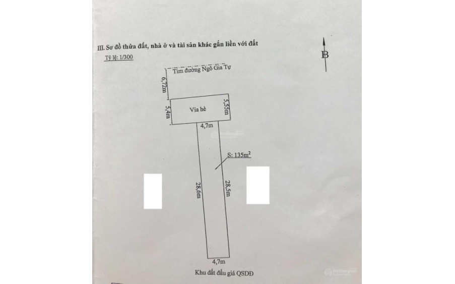 Bán 135m đất tặng nhà mặt đường Ngô Gia Tự, Hải An tuyến trên dân cư sầm uất