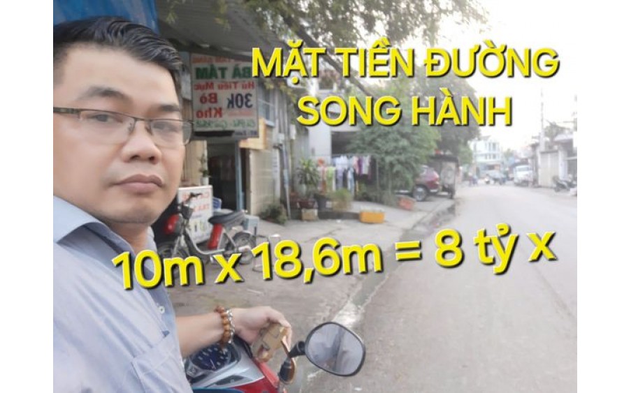 Bao Giá Toàn Hóc Môn - 186m2 có 8 tỷ x Mặt Tiền Song Hành Hóc Môn TP.HCM