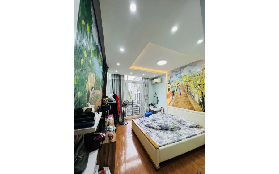 Bán nhà mặt phố Hương Viên, 73m2, 4 tầng, nhỉnh 18 tỉ, ô tô tránh, kinh doanh đỉnh, view hồ