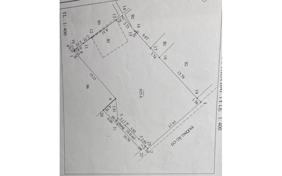 Lô đất DT 626m2, MT 19,2m. Mặt phố Âu Cơ - Q.Tây Hồ  giá đầu tư chỉ 120 tỷ.