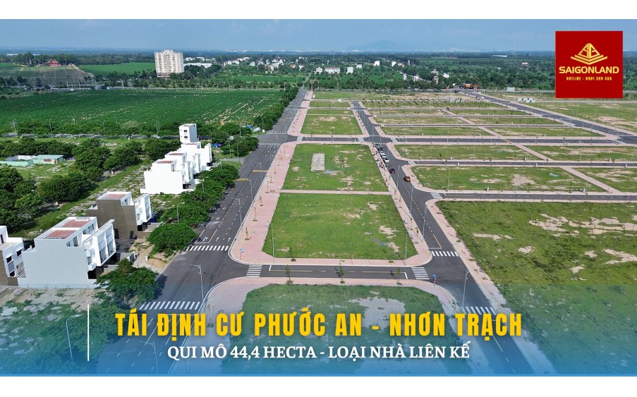 Cần bán nền Tái Định Cư Phước An Nhơn Trạch Đồng Nai 100m2 liền kề Hud Saigon