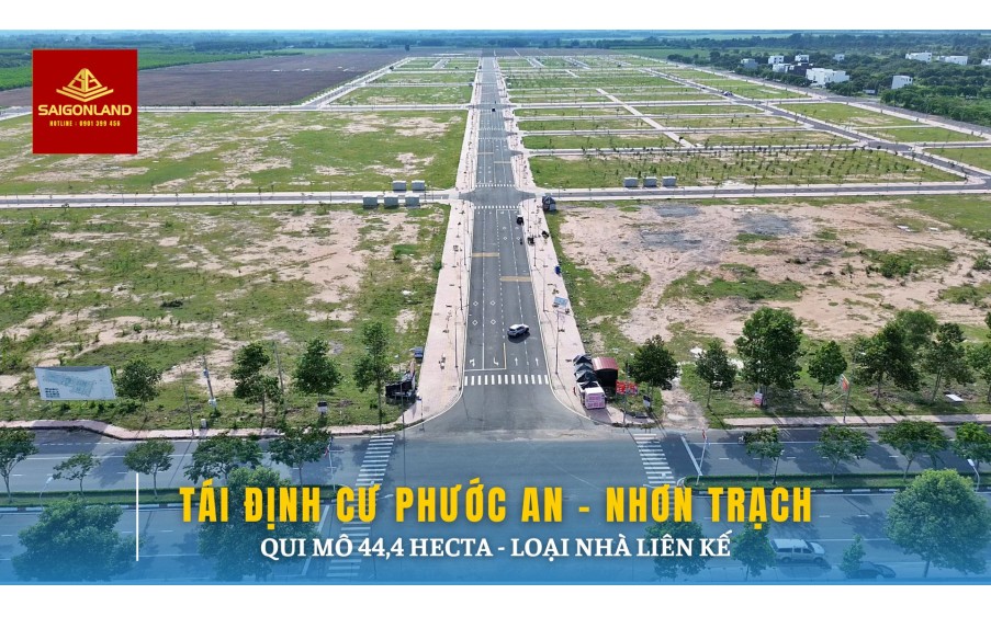 Saigonland nhượng lại suất chính khu Tái Định Cư Phước An mặt tiền đường N29