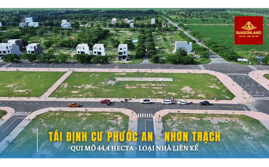 Cần bán nền Tái Định Cư Phước An Nhơn Trạch Đồng Nai 100m2 liền kề Hud Saigon