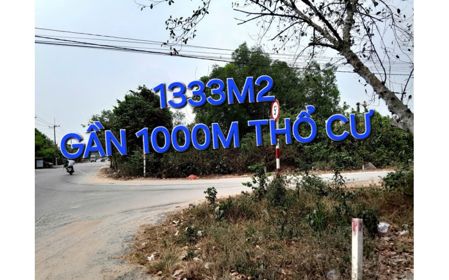 SĂN HÀNG NGỘP LÀ ĐÂY-1333m2 Đất 9 tỷ x Nguyễn Thị Nói Củ Chi TPHCM