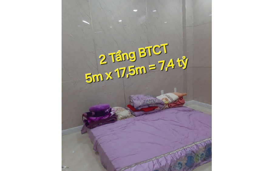 Bao Giá Toàn Sài Gòn 88m2 nhà 2 tầng 7,4 tỷ Quang Trung Phường 11 Gò Vấp TP.HCM