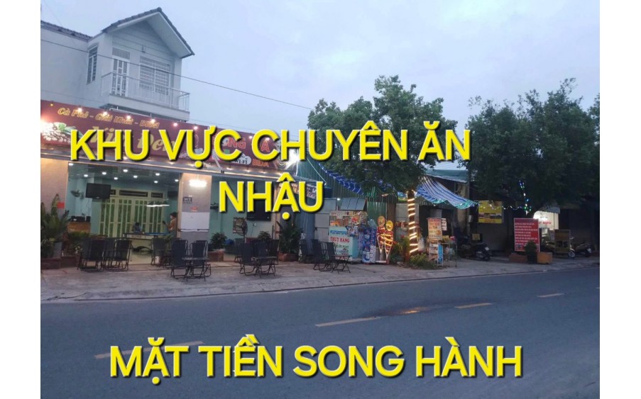 Bán Đất tặng Nhà 135m2 có 12 tỷ Mặt Tiền Song Hành Hóc Môn TP.HCM