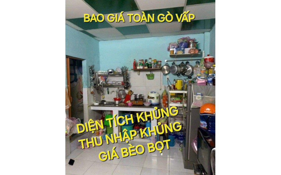 Bao Giá Toàn Gò Vấp 2 tầng 9 Phòng 128m2 có 7 tỷ x Lê Đức Thọ TP.HCM