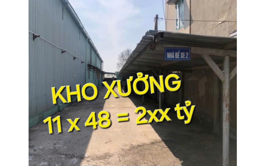 NGỘP Xưởng 488m2 2xx tỷ Lê Thị Riêng Thới An Quận 12 TPHCM