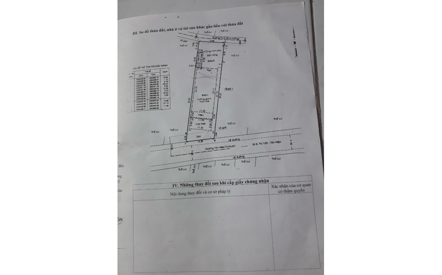 HÀNG THƠM HÓC MÔN - NHÀ 2 MT ĐƯỜNG NHỰA TRƯỚC SAU - LÊ THỊ LƠ - DT 750M2 - NGANG KHỦNG 14.5M x 55M - GIÁ CHỈ 20 TRIỆU/M2.