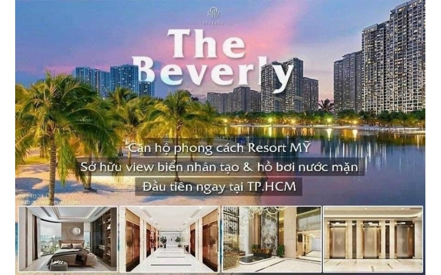 Ưu đãi khủng - The Beverly - Căn hộ trung tâm đẹp nhất Vinhomes Grand Park