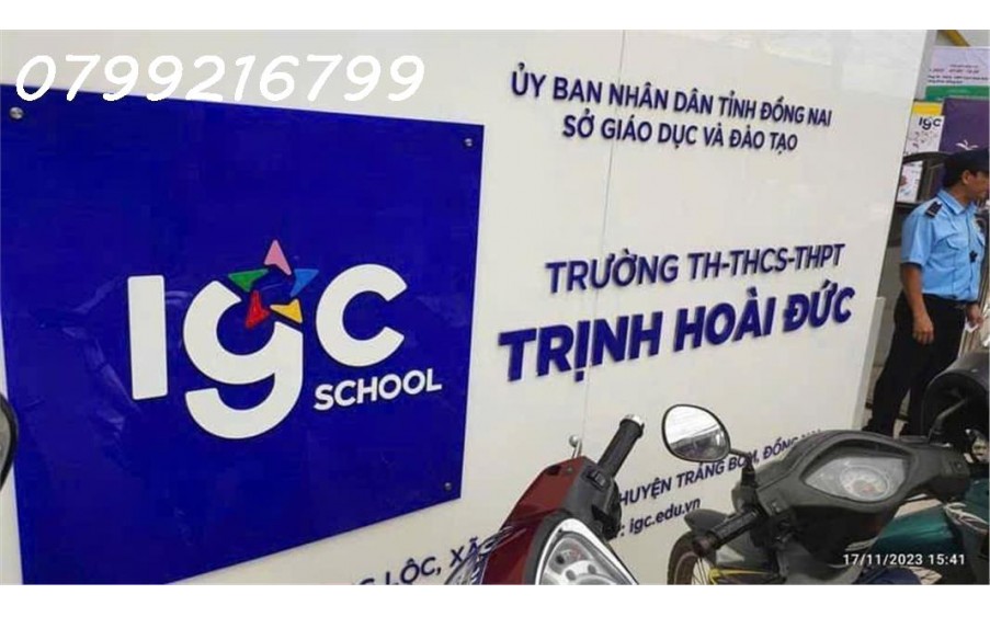 Đất nền Đồng Nai sát QL1A sổ riêng thổ cư 1 sẹc QL1A trọn sổ 1 tỷ 150 . Hỗ trợ vay 3 bên , lh 0799 216 799 em Trinh.