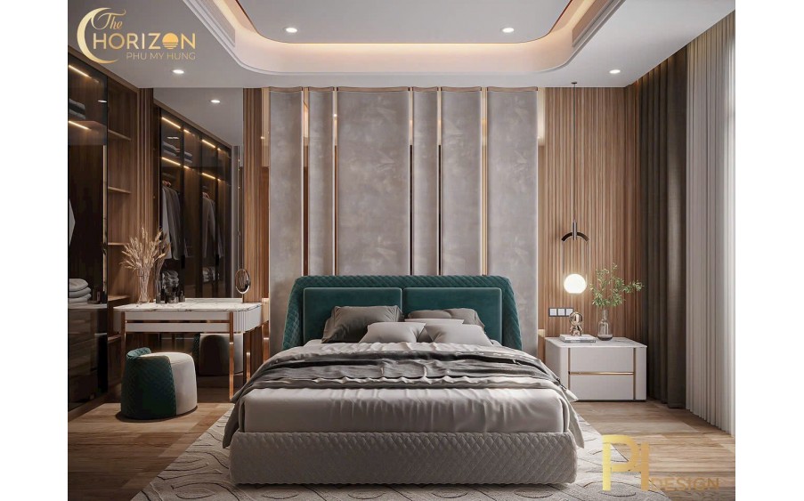 Bán căn hộ A3.05 dự án The Horizon Phú Mỹ Hưng. Diện tích 121m2 Thiết kế 3 Phòng Ngủ đầy đủ nội thất như hình