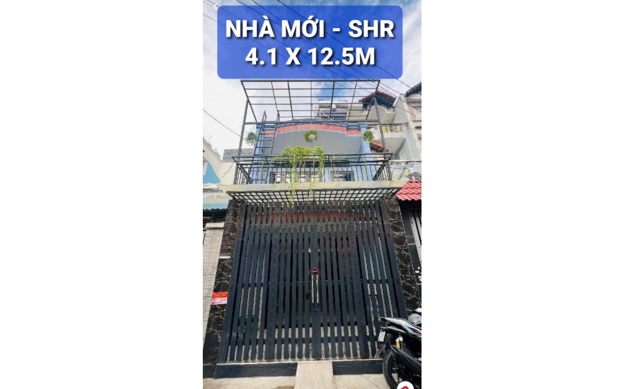 MẶT TIỀN ĐƯỜNG 8M - BHH A - BÌNH TÂN.

- NHÀ MỚI - CỨNG CÁP _ 2 TẦNG _ 4.1 X 12.5M
- SHR. CHỈ 4,2 TY CÒN TL