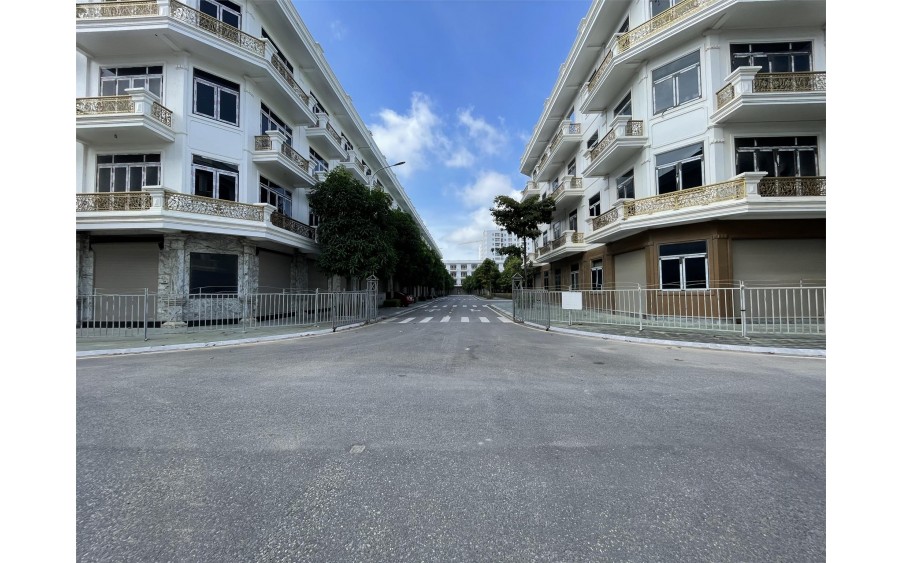 SHOPHOUSE MẶT ĐƯỜNG HÀ HUY TẬP. LỢI THẾ KINH DOANH.  CĐT: 0966 343 969