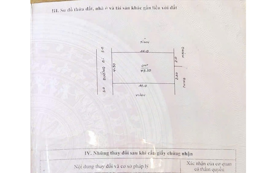 cc cần bán 50m quảng bị đường ô tô đỗ cửa giá 1x tỉ