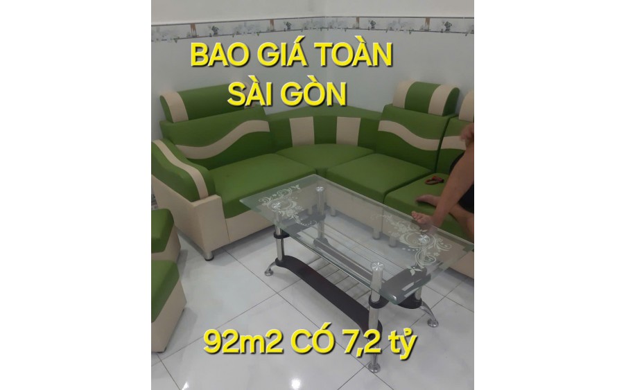 Nhà Lô Góc 92m2 có 7,2 tỷ Lê Đức Thọ Phường 15 Gò Vấp TP.HCM