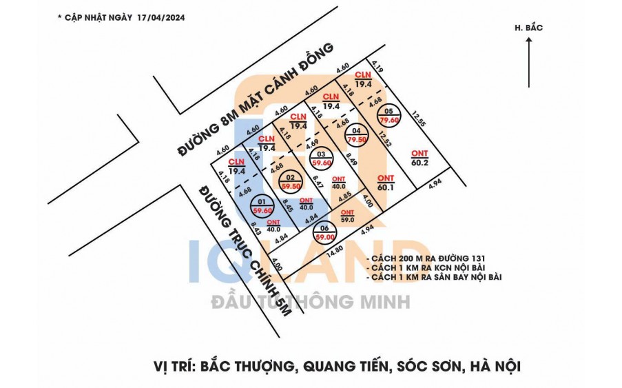 LÔ ĐẤT VIU CÁNH ĐỒNG THOÁNG MÁT CÂN TÌM CHỦ MỚI DT 59VAF 79 M TẠI BẮC HẠ QUAMG TIẾN