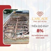 CẬP NHẬT TIẾN ĐỘ XÂY DỰNG LARCADE PHÚ MỸ HƯNG THÁNG 8/2024