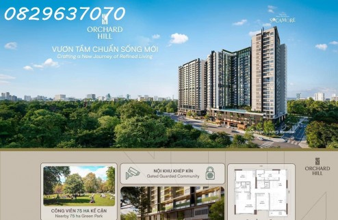 Chính thức ra mắt - ORCHARD HILL BY CAPITALAND