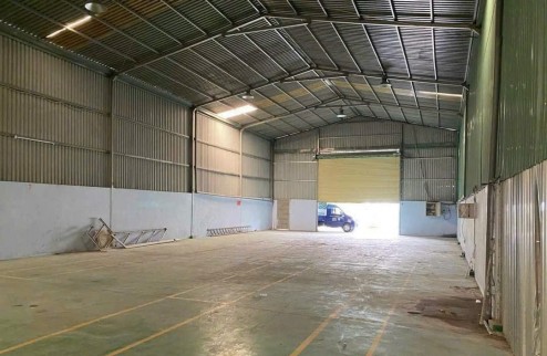 CHO THUÊ KHO MẶT TIỀN BÙI CÔNG TRỪNG 25X50M GIÁ 40 TRIỆU/THÁNG