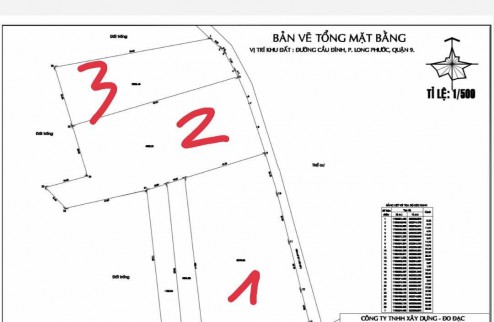 Giảm sập sàn 45 tỷ 3 lô đất MT Cầu Đình, Long Phước Q9 còn chỉ 11 tr/m2