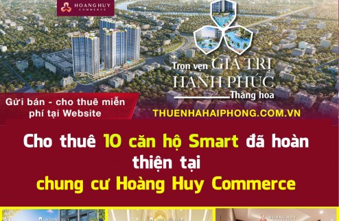 [Cho thuê Hoàng Huy Commerce] CHO THUÊ CĂN 1,5 Phòng ngủ  FULL ĐỒ SIÊU XINH GIÁ 10tr /THÁNG
